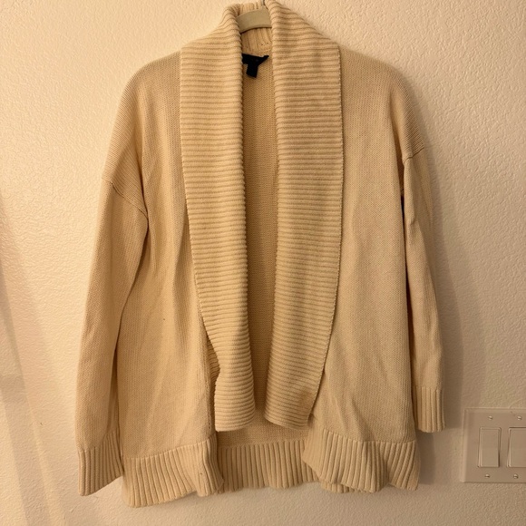 J. Crew Cream Women's Cardigan - Picture 2 of 10